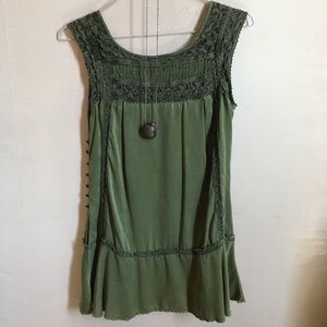 Free People Silk Tunic